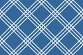Seamless Geometric Checked Blue Pattern Royalty Free Stock Photo