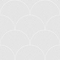 Seamless geometric circle lines pattern