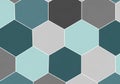 Seamless geometric design, often used in interior decoration for walls or Royalty Free Stock Photo