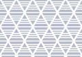 Seamless Geometric Diamonds Pattern. Striped Lines Texture Royalty Free Stock Photo