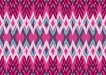 Seamless geometric ethnic oriental ikat traditional pattern textile design-Vector illustration Royalty Free Stock Photo