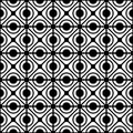 Seamless geometric lattice pattern.