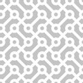 Seamless geometric monochrome pattern