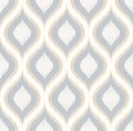 Seamless geometric ornament mesh pattern Royalty Free Stock Photo