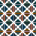 Seamless geometric pattern. Abstract background Royalty Free Stock Photo