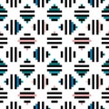 Seamless geometric pattern. Abstract background Royalty Free Stock Photo