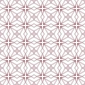 Seamless geometric pattern. Abstract floral vector background.