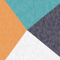 Seamless geometric pattern. Abstract texture on a different colored background. Triangles in modern graphic illustration. Royalty Free Stock Photo