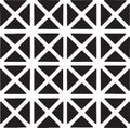 Seamless geometric pattern background with dark mosaic shapes on transparent backdrop Royalty Free Stock Photo
