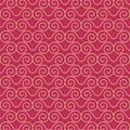 Wave geometric seamless pattern cdr x6 vector image Royalty Free Stock Photo