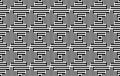 Seamless Geometric Pattern Backgrouns in Black and White