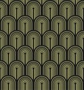 OLIVE SEAMLESS BACKGROUND WITH BLACK ARCHES