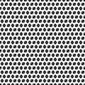 Seamless geometric pattern of black squares and diamonds on a white background. Royalty Free Stock Photo