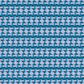Seamless Geometric Pattern with Blue Gradient Arrows and Diamond Rows Royalty Free Stock Photo