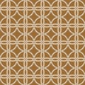 Seamless geometric pattern . Brown background and white lines. Average thickness. Royalty Free Stock Photo