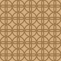Seamless geometric pattern . Brown colors background and lines. Average thickness. Royalty Free Stock Photo