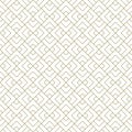 Seamless geometric pattern . Brown on white background .Average thickness lines Royalty Free Stock Photo