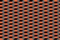 Seamless geometric pattern. 3D illusion. Royalty Free Stock Photo