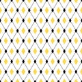 Seamless geometric pattern. Endless cross lines, diamond rhombus