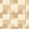 A seamless geometric pattern featuring overlapping rectangles in varying shades of Royalty Free Stock Photo