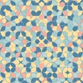 Seamless geometric pattern with pastel colors Royalty Free Stock Photo