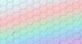 Soft Pastel Gradient Hexagon Pattern Background Royalty Free Stock Photo