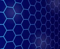 Seamless geometric pattern of intersecting lines creating hexagons. An ornament for texture, textiles and simple backgrounds is a Royalty Free Stock Photo