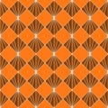 Seamless Geometric Pattern In Japanese Style Kumiko Zaiku