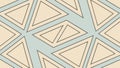 A seamless geometric pattern with light-colored triangles. vector design Generative AI Royalty Free Stock Photo