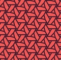 Seamless geometric pattern made of triangles - eps8