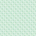 Seamless geometric pattern, oblique wave with chain on light green background, stripes abstract template, vector illustration