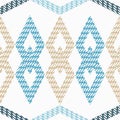 Seamless geometric pattern. Pattern of quadrilaterals. Royalty Free Stock Photo