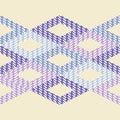 Seamless geometric pattern. Pattern of quadrilaterals. Royalty Free Stock Photo