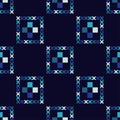 Seamless geometric pattern. Pattern of quadrilaterals. Royalty Free Stock Photo