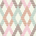 Seamless geometric pattern. Pattern of quadrilaterals. Royalty Free Stock Photo