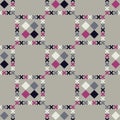 Seamless geometric pattern. Pattern of quadrilaterals. Royalty Free Stock Photo