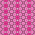 Seamless geometric pattern in pink spectrum