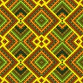 Seamless geometric pattern of small variously colored lines Royalty Free Stock Photo