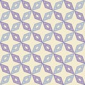 Seamless geometric pattern. The texture of rhombus. The texture of the dots. Royalty Free Stock Photo