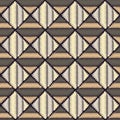 Seamless geometric pattern. The texture of the squares. Knitted texture.