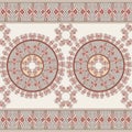 Seamless Geometric Pattern Tile Royalty Free Stock Photo