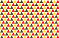 Seamless geometric pattern with triangles background