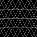 Seamless geometric pattern. Vector abstract classical background in black and white color