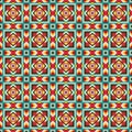 Seamless geometric pattern. Royalty Free Stock Photo