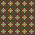 Seamless geometric pattern. Royalty Free Stock Photo