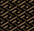 Seamless Geometric Pattern with Versace Sign Ready for Textile Prints.