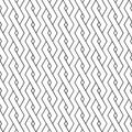 Seamless ropes, geometric pattern, vertical strips, ropes, black and white vector background