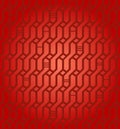 Seamless geometric red pattern Network background Wickerwork Decorative endless texture for design textile, wrapping papers Royalty Free Stock Photo