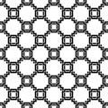 SEAMLESS BLACK AND WHITE GEOMETRIC PATTERN