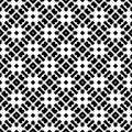 SEAMLESS BLACK AND WHITE GEOMETRIC PATTERN